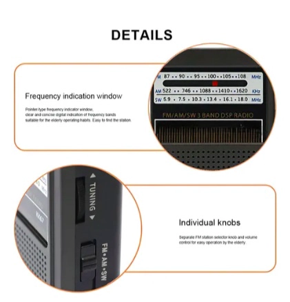 RADIO PORTATIL BOLSILLO AM/FM - 5