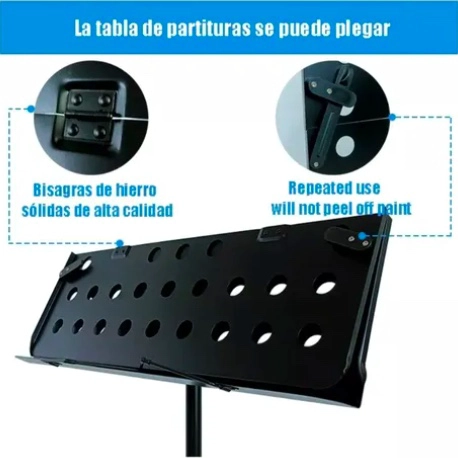 ENGROSADA ATRIL PARA PARTITURAS AJUSTABLE - 3
