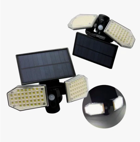 LAMPARA FAROL LED DE PARED SOLAR - 2