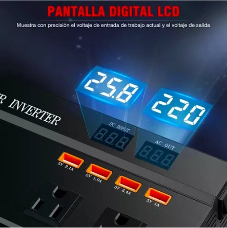 INVERSOR DE CORRIENTE 2000W - 5