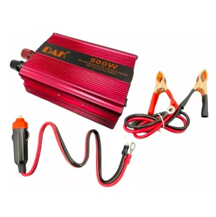 INVERSOR VOLTAJE 500W CONVERTIDOR 12V A 220V - 4