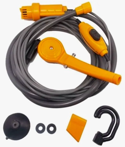 DUCHA PARA CAMPING PORTATIL CONEXION DE AUTO - 2