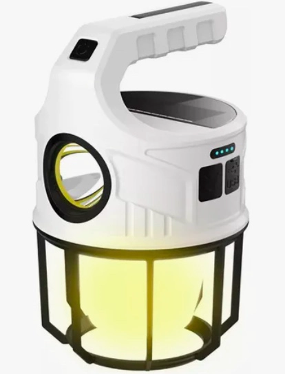 LINTERNA PARA CAMPING SOLAR LED PORTATIL - 1
