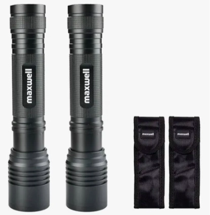 LINTERNA LED TACTICA SET DE 2 - 1