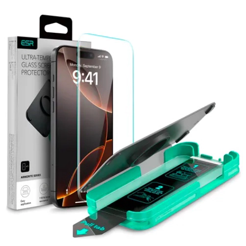 MICA VIDRIO ESR ARMORITE PARA IPHONE 16 PRO / 16 PRO MAX - 1