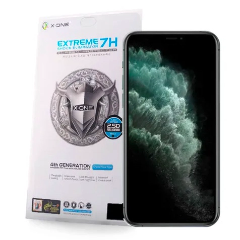 RIQUI LAMINA MICA ANTIGOLPE COMPLETA X-ONE IPHONE 11 PRO