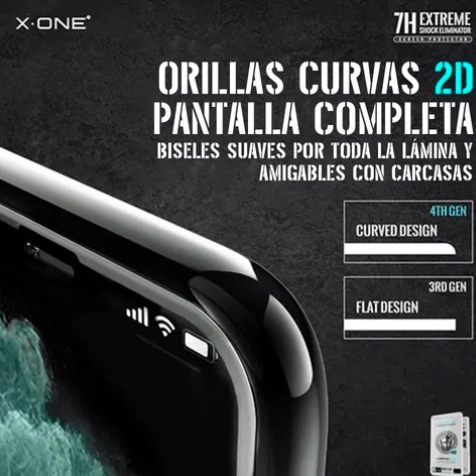 LAMINA MICA ANTIGOLPE COMPLETA X-ONE IPHONE 11 PRO - 4