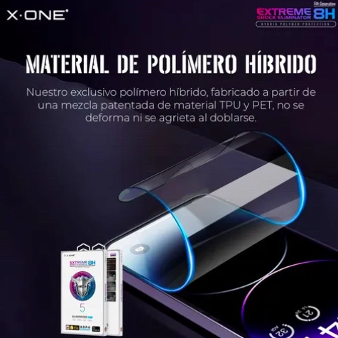 LAMINA MICA ANTIGOLPE COMPLETA X-ONE IPHONE 13/13 PRO - 4