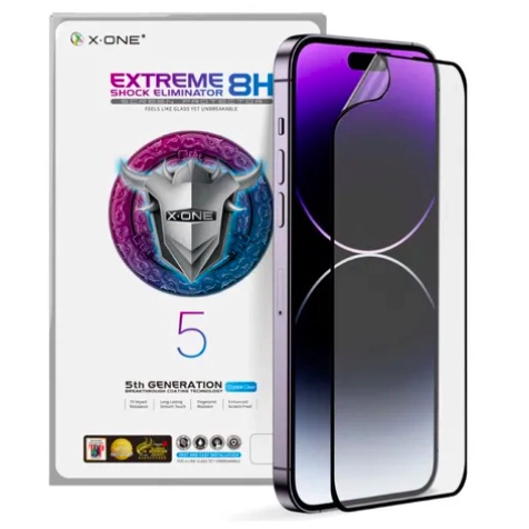 LAMINA MICA ANTIGOLPE COMPLETA X-ONE 14 IPHONE PRO MAX - 1
