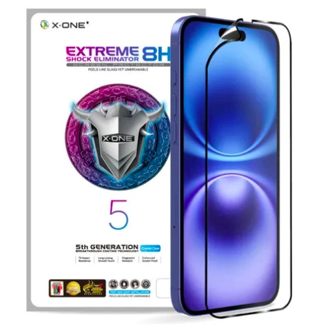 RIQUI LAMINA MICA ANTIGOLPE COMPLETA X-ONE IPHONE 16