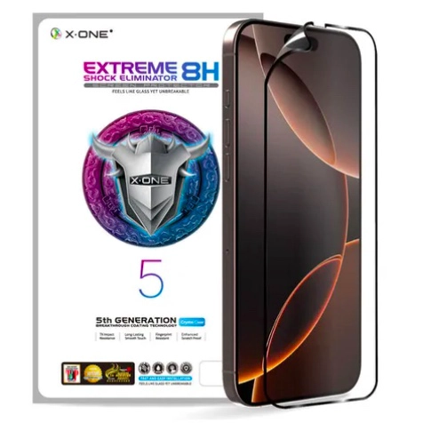 RIQUI LAMINA MICA ANTIGOLPE COMPLETA X-ONE IPHONE 16 PRO MAX