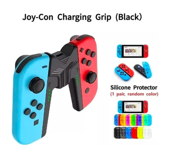 CARCASA Y CARGADOR PARA JOYCON NINTENDO SWITCH - 2