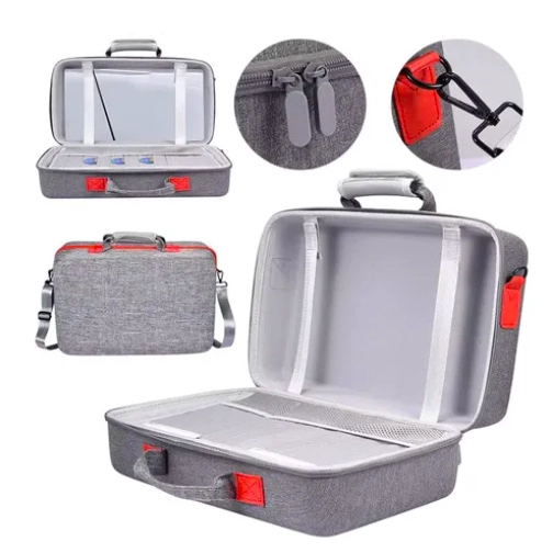 BOLSO TRANSPORTE PARA CONSOLA PS5 GRIS - 2