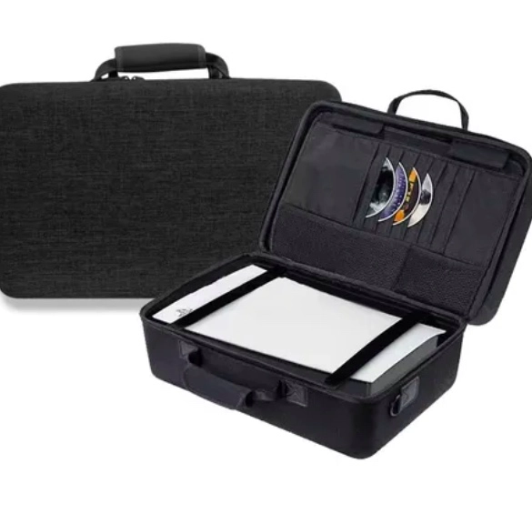 BOLSO TRANSPORTE PARA CONSOLA PS5 NEGRO - 2