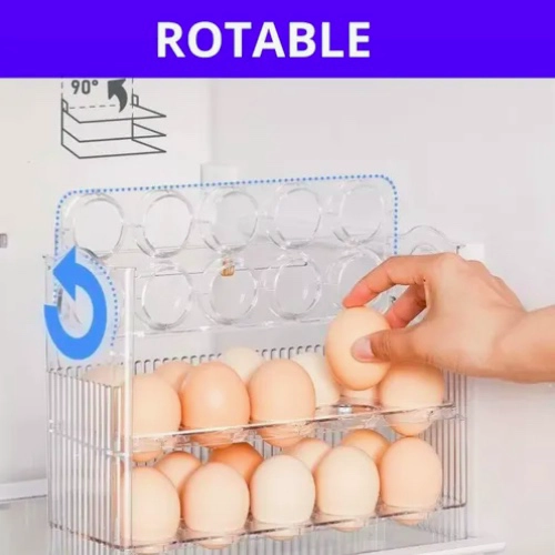 ORGANIZADOR DE HUEVOS CAJA PARA 30 UND - 4