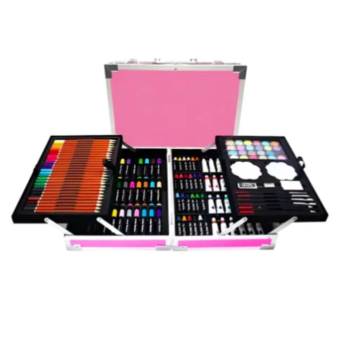 SET DE ARTE 145 PCS MALETA LAPICES - 1