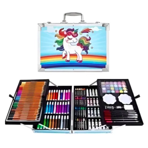SET DE ARTE 145 PCS MALETA LAPICES - 5