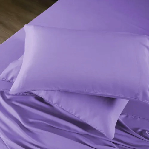 JUEGO DE SABANAS 1.5P MORADO - 4