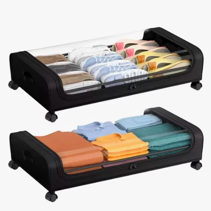 CAJAS ORGANIZADOR DE ROPA MULTIUSO BAJO CAMA - 1