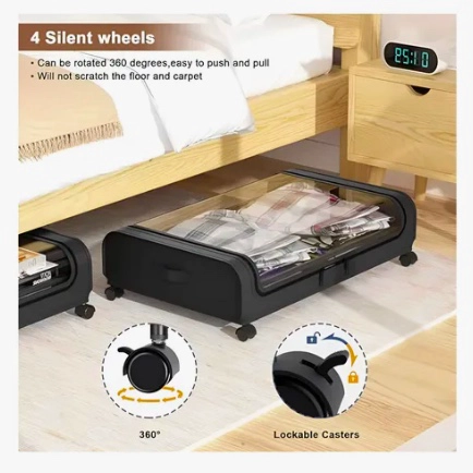 CAJAS ORGANIZADOR DE ROPA MULTIUSO BAJO CAMA - 4