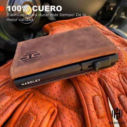 BILLETERA HOMBRE DE CUERO TARJETERO - 2