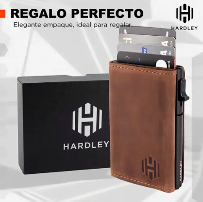 BILLETERA HOMBRE DE CUERO TARJETERO - 6