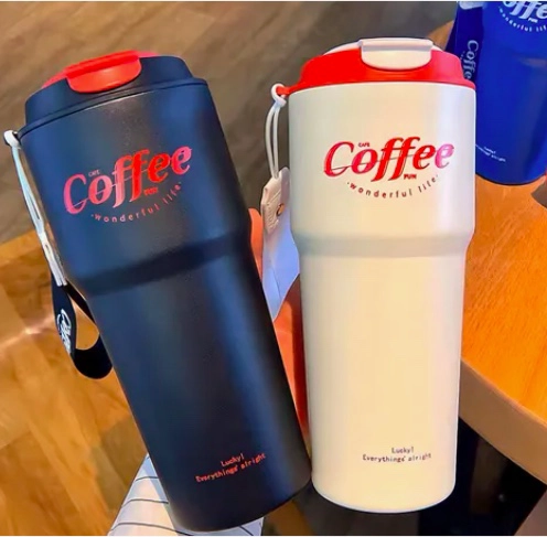 TERMO PARA CAFE MUG NEGRO - 3