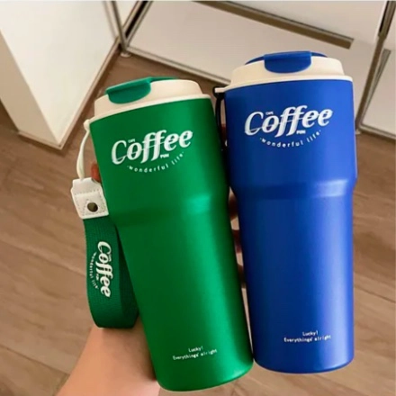 TERMO PARA CAFE MUG AZUL - 2