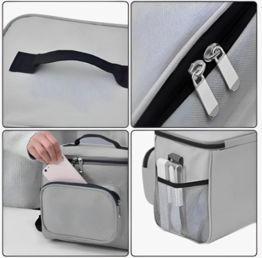 LONCHERA TE RMICA 23X26CM GRIS - 2