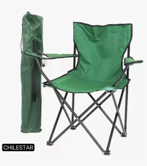 PACK DE 2 SILLAS PLEGABLES VERDE - 2
