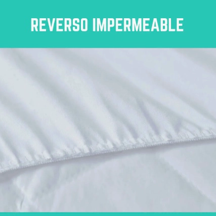 CUBRECOLCHON IMPERMEABLE SUPER KING 200X200 +30CMS - 4