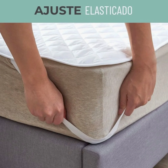 CUBRE COLCHON PROTECTOR IMPERMEABLE 1,5 PLAZA - 3