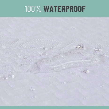 CUBRE COLCHON PROTECTOR IMPERMEABLE BAMBU KING - 2