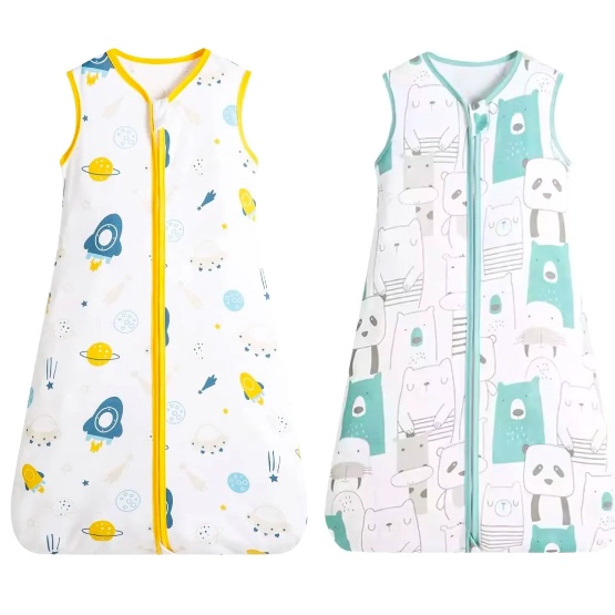 2 UNIDADES PIJAMA BEBE TIPO SACO DORMIR S - 1