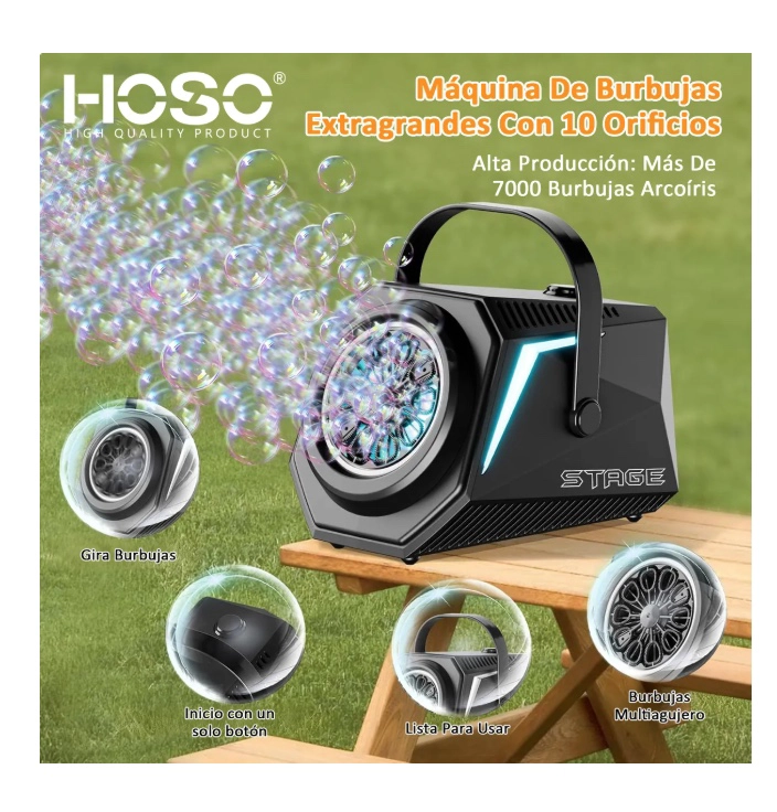 MAQUINA DE BURBUJAS PARA EVENTOS - 3