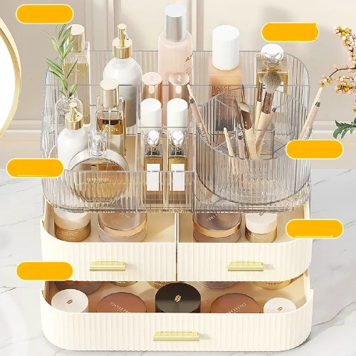 CAJA ORGANIZADOR DE COSME TICOS - 3