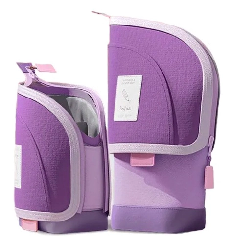 ESTUCHE DE LAPICES TELESCOPICO MORADO - 1