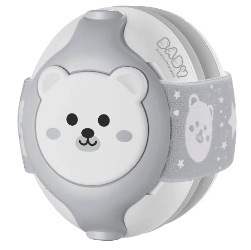 PROTECTORES ANTI-RUIDO PARA BEBE S Y NIÑOS GRIS - 1