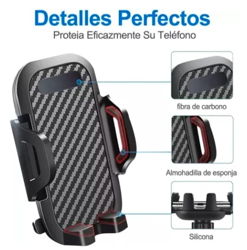 SOPORTE DE TELE FONO CELULAR PARA AUTO - 4