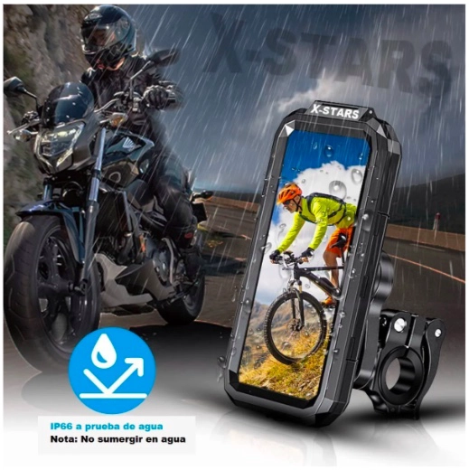 SOPORTE PORTA CELULAR PARA MOTO Y BICICLETA - 2