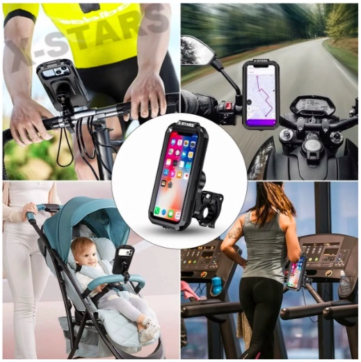 SOPORTE PORTA CELULAR PARA MOTO Y BICICLETA - 5