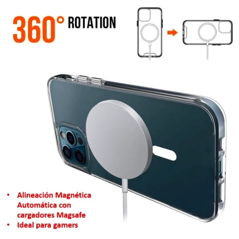 CARCASA MAGNETICA PARA IPHONE 14 PRO MAX - 2