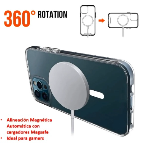 CARCASA MAGNETICA PARA IPHONE 15 PRO MAX - 5