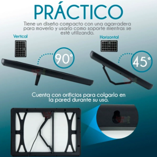 PANEL SOLAR 15W 12V PORTATIL PUERTO USB - 5