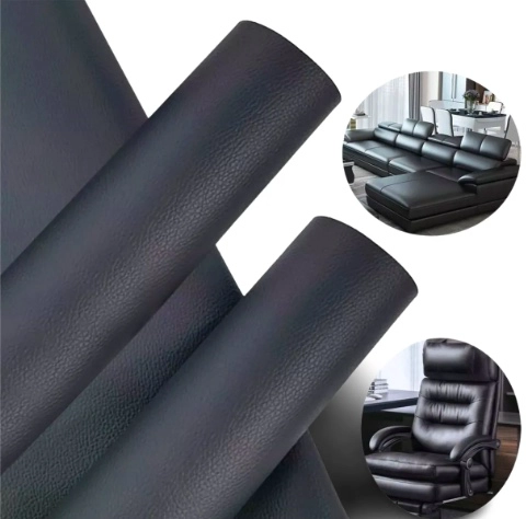 PARCHE REPARACION AUTOADHESIVO CUERO NEGRO 50X137CM - 1