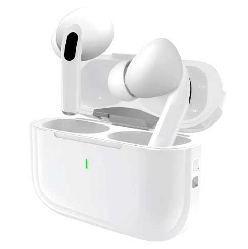 AUDIFONOS INALAMBRICOS BLUETOOTH IN-EAR COMPATIBLE IPHONE BLANCOS - 1