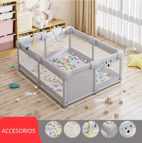 CORRAL CENTRO DE JUEGOS BEBE  CON ACCESORIOS - 6