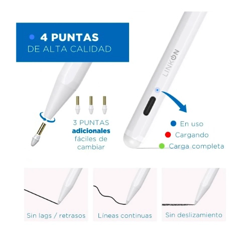 LAPIZ PENCIL TACTIL  APPLE IPAD PALM - 3