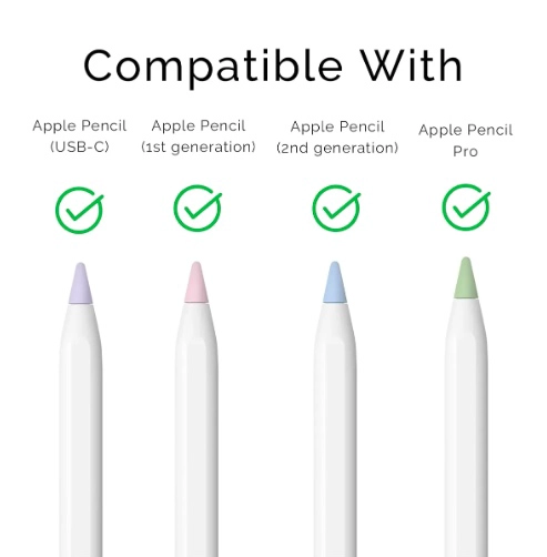 PROTECTOR DE PUNTA PARA APPLE PENCIL SILICONA - 4
