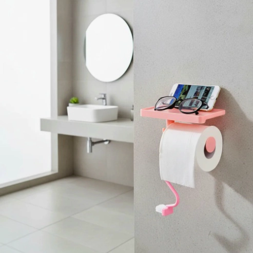 PORTA CONFORT PARA BAÑO CON REPISA - 5